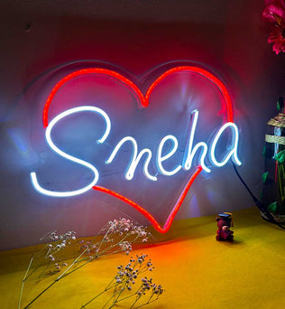 Personalized Neon Lights for a Magical Valentine’s Day