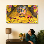 Love Craft Gifts – Khatu Shyam Ji Premium Acrylic Wall Frame | UV Printed | 24×36 inch | Stud Mounting