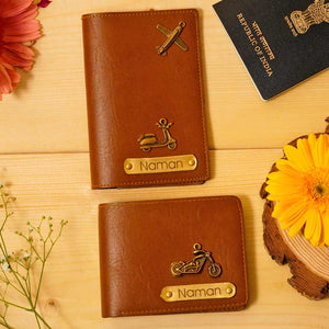 Customized Passport Cover & Men's Wallet