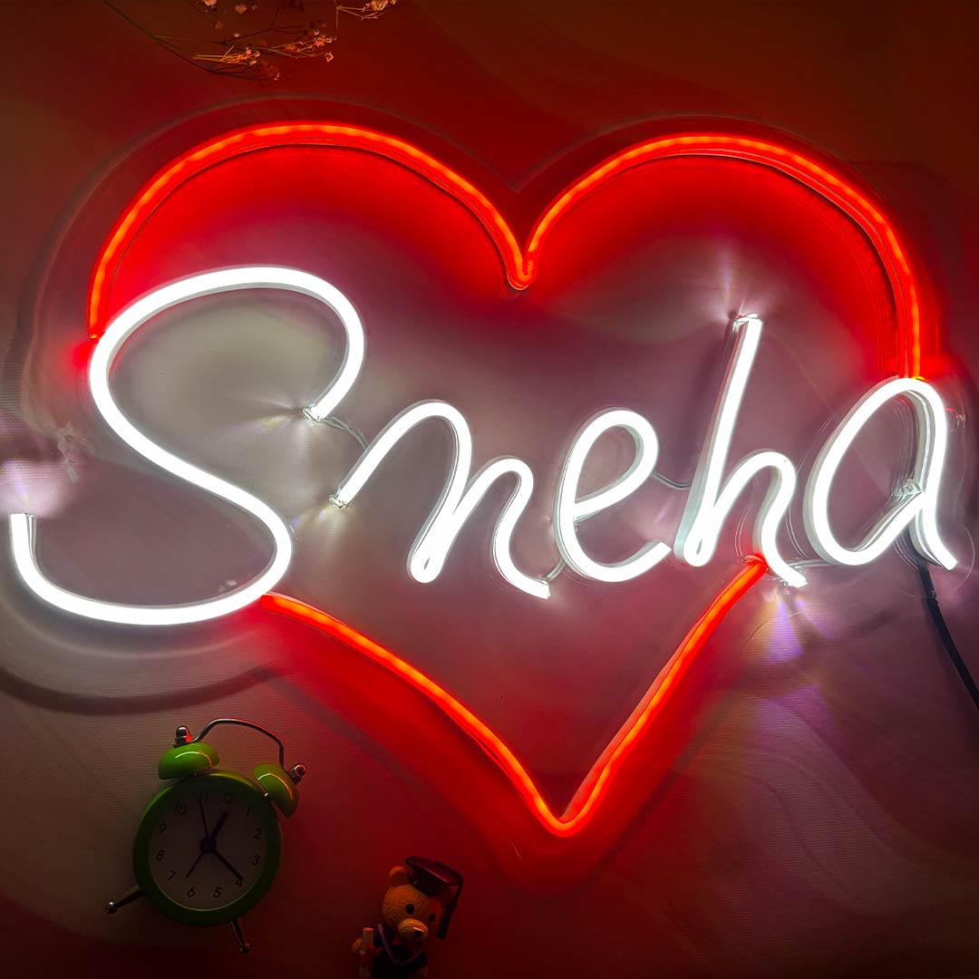 Personalized Neon Lights for a Magical Valentine’s Day