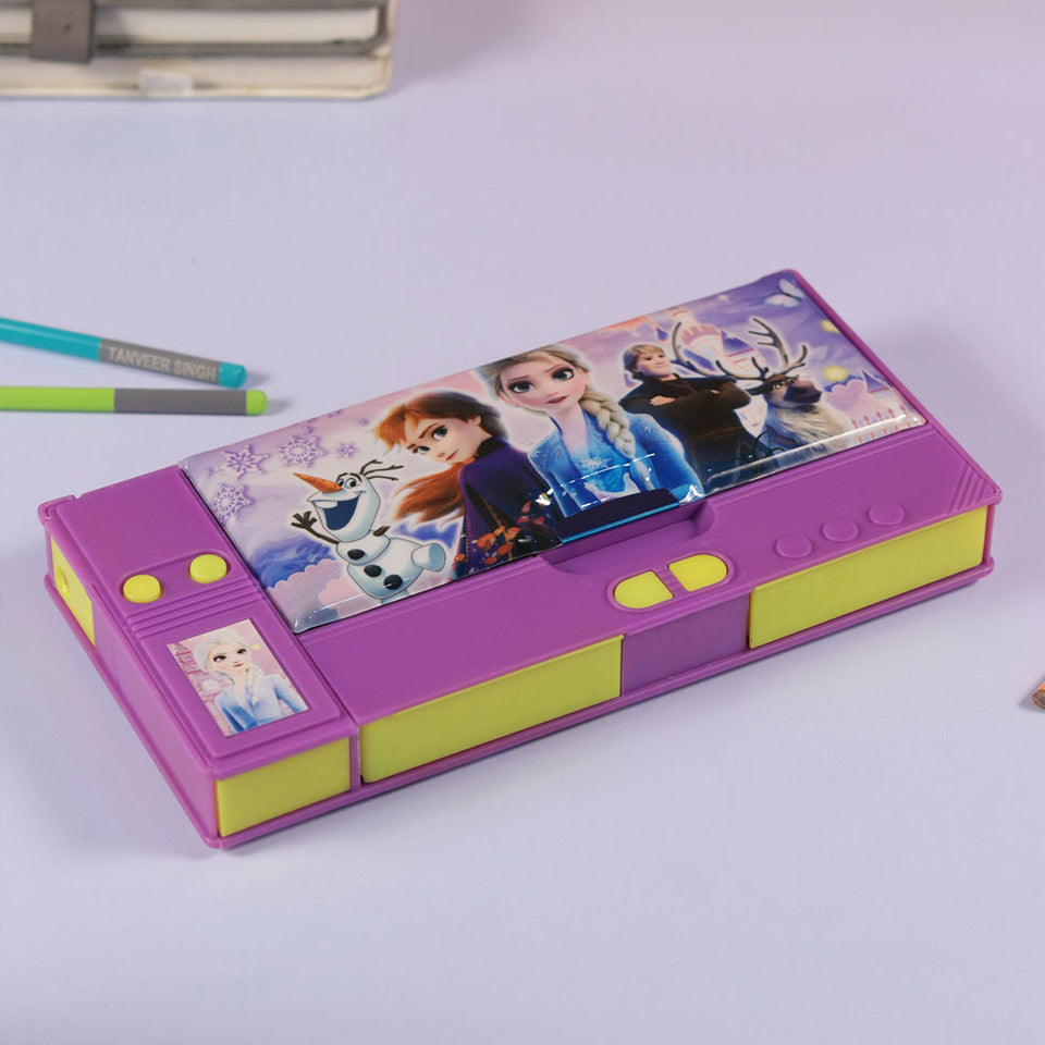 Elsa and Princess Anna Sisters Pencil Box