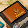 Customized Men's Wallet & Watch Combo