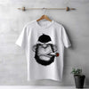 Men's White Gorilla Smoking T-Shirt | Love Craft Gifts