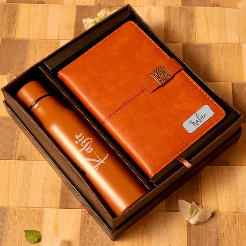 Brown Corporate Combo Gift Set