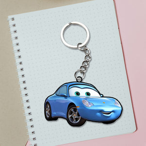 Lightning McQueen Cars Charcaters Keychain | Love Craft Gifts