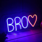 Bro Neon Light Frames