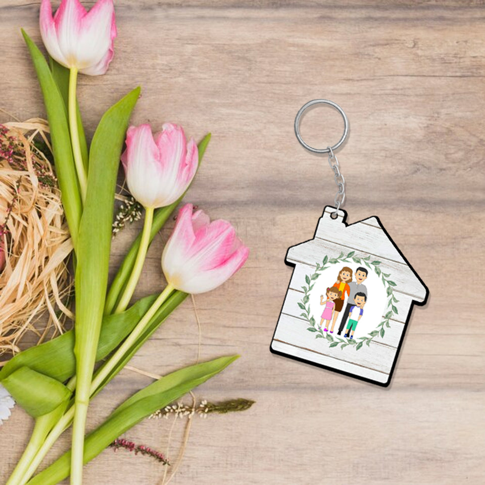 Home Design Keychain- Love Craft Gifts 