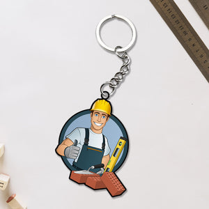 Engineer Keychain For Men