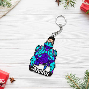 Pubg Keychain With Name: Pubg Keyrings | Love Craft Gifts