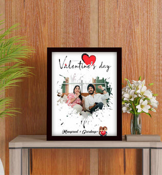 Valentine Special -Personalized Photo Frame For Loved One-8x12