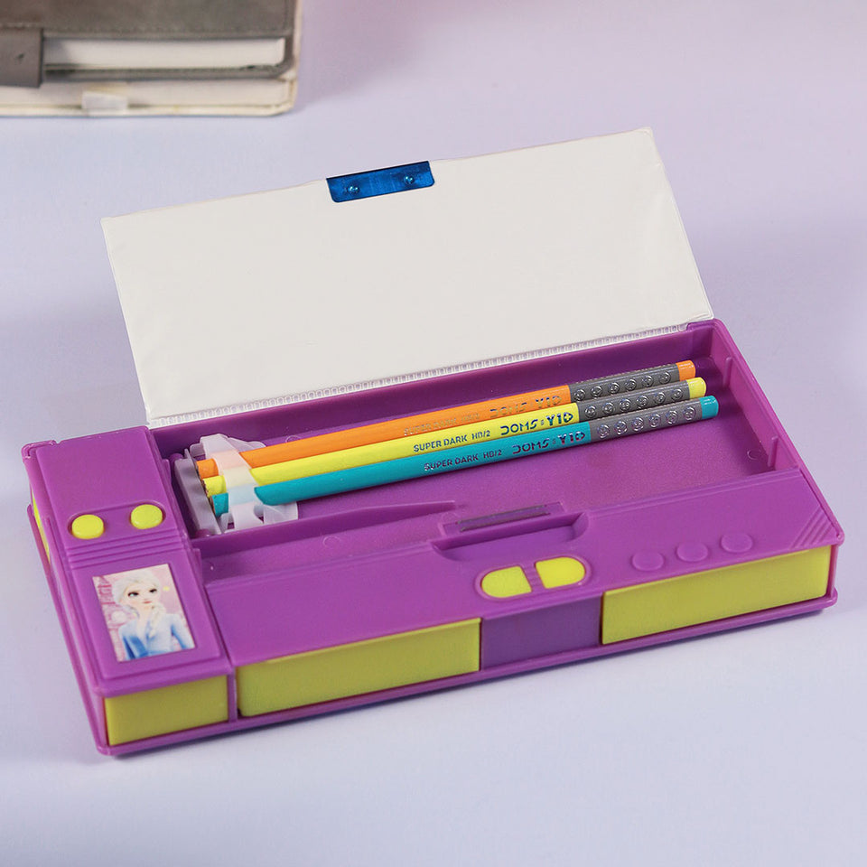 Elsa and Princess Anna Sisters Pencil Box