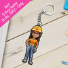 Engineer Keychain For Women