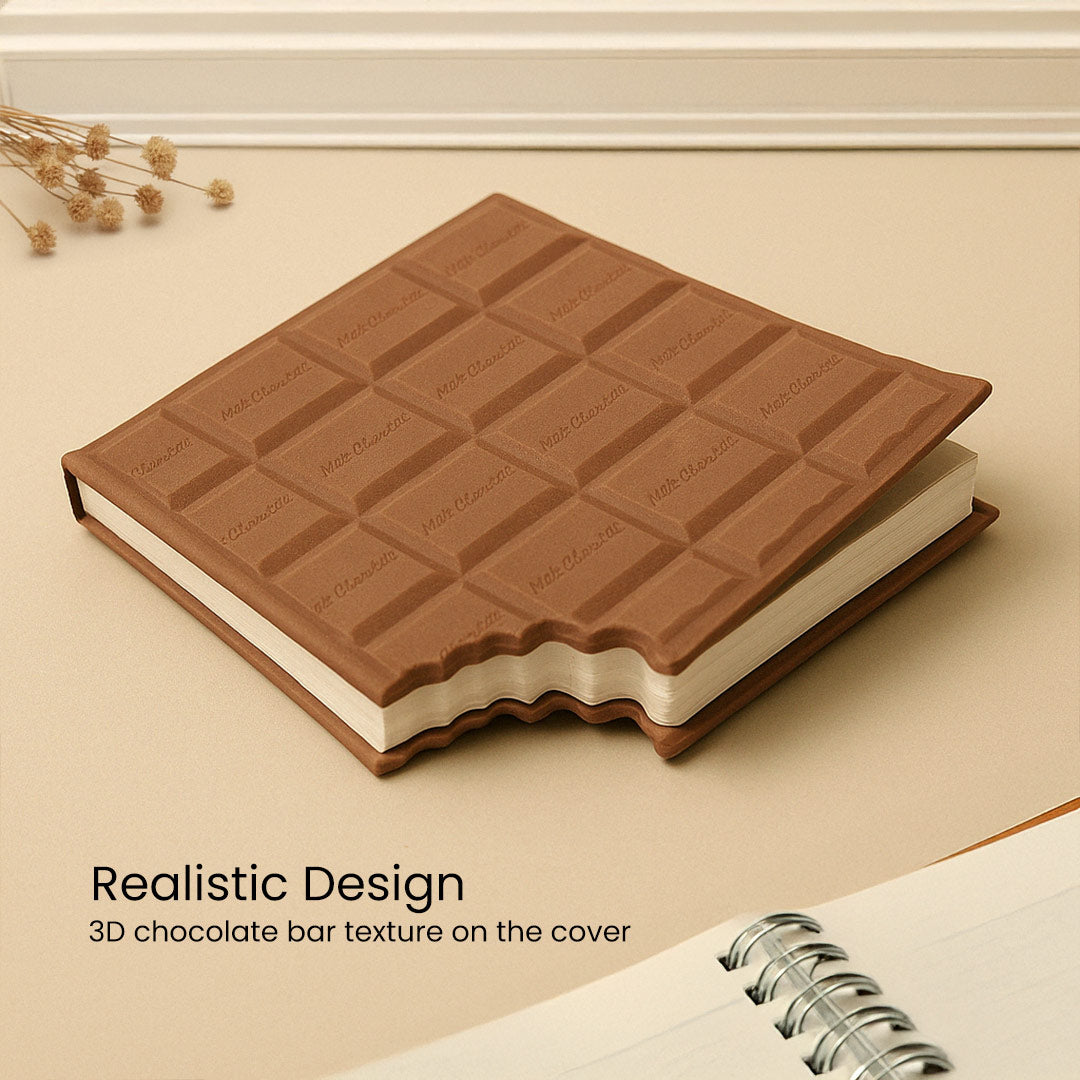 Chocolate Bar Fragrance Notebook – Unique 3D Design Journal | Love Craft Gifts