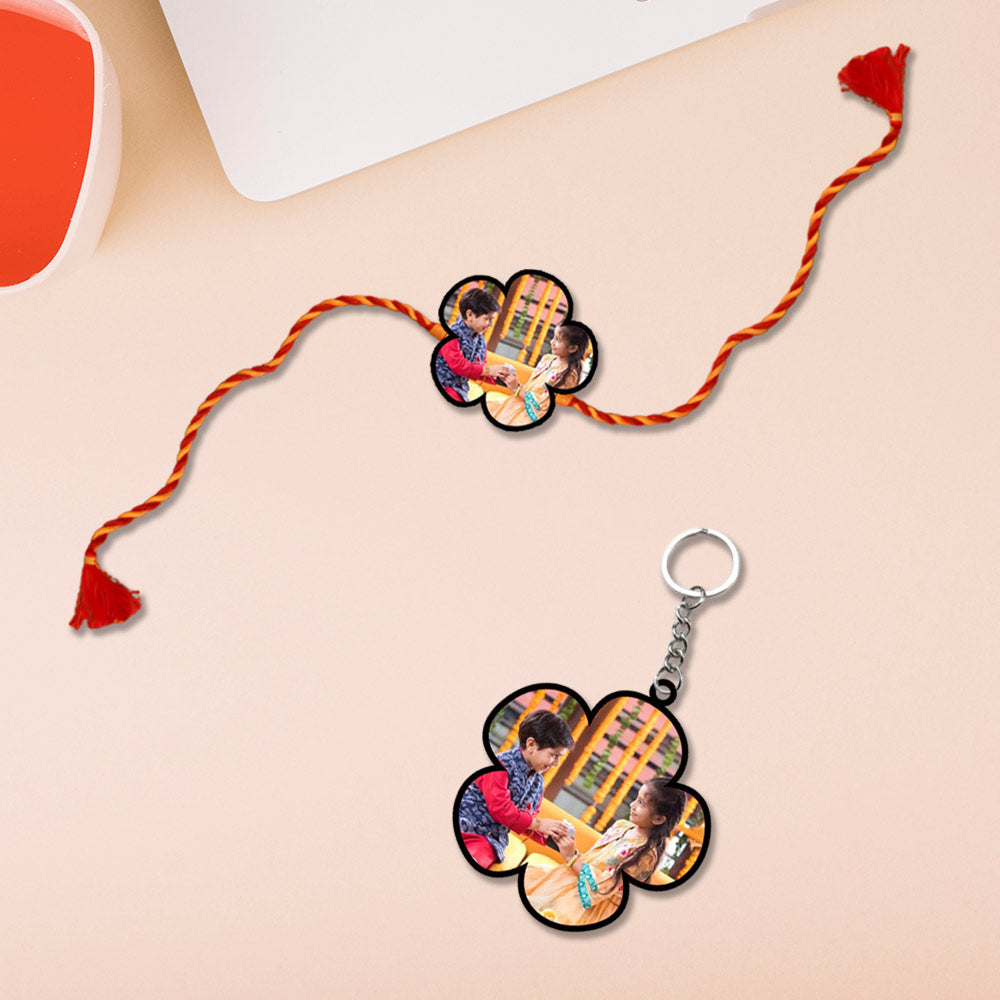 Rakhi Keychain Combo | Love Craft Gifts