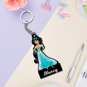 Barbie Keychain With Name | Love Craft Gifts