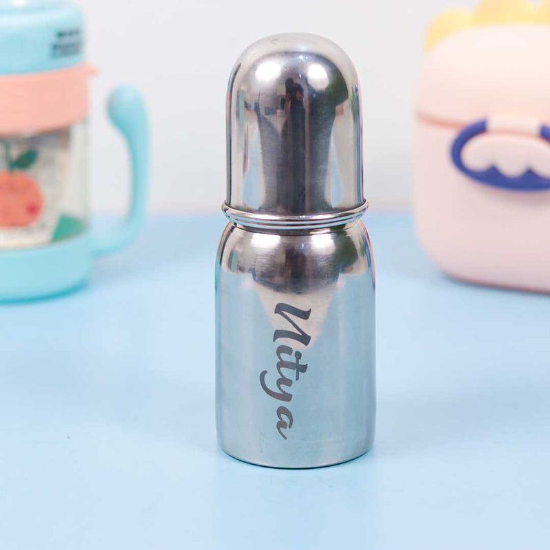 Personalized Kids Feeder / Stainless Steel Baby Bottle for Infant