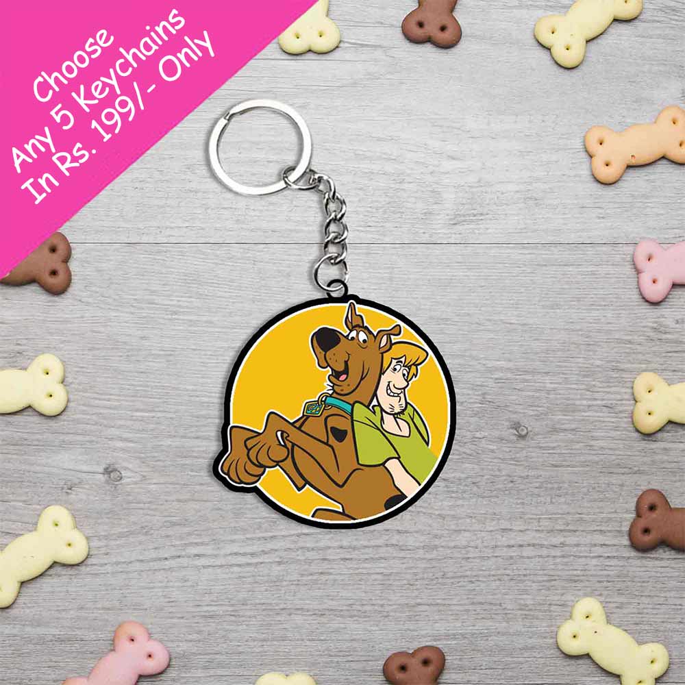 Scooby-Doo Characters Keychain | Love Craft Gifts