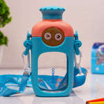 Cute Wink Face Kids Water Bottle