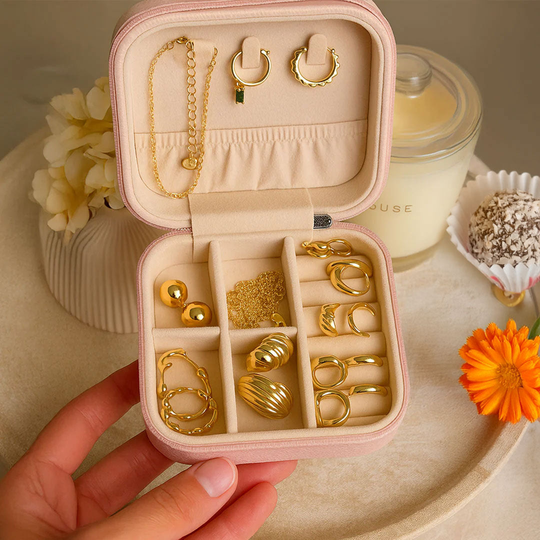 Personalized Jewellery Travel Case - Rakhi Edition