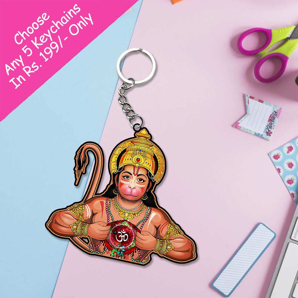 Hindu God Keychain | Best God Keyrings | Love Craft Gifts