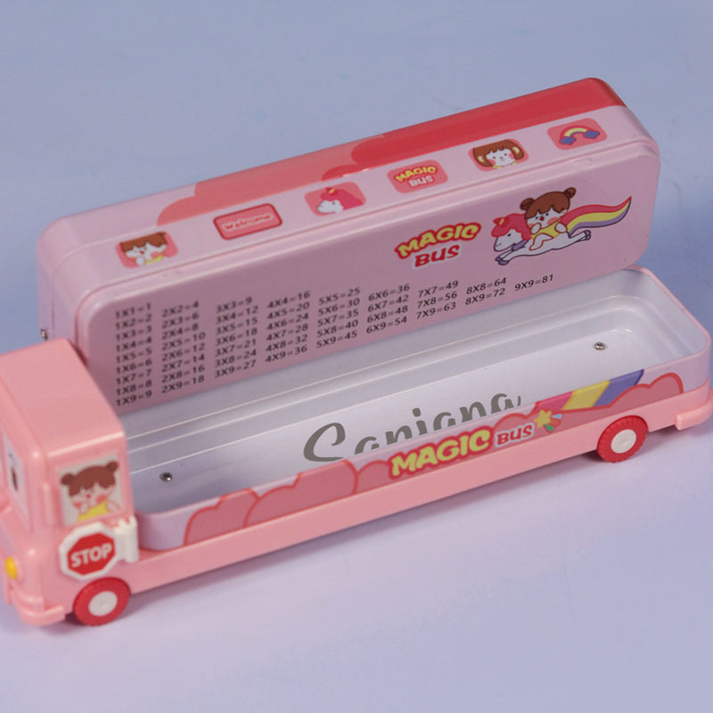 Personalized Space Bus Pencil Box