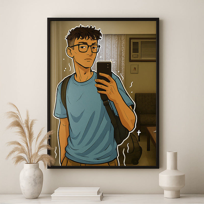 Custom Doodle Art Portrait