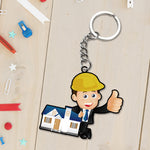 Engineer Keychain For Men