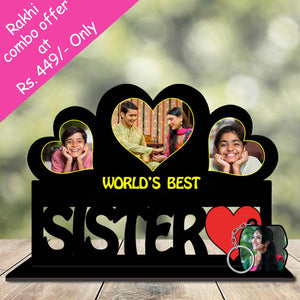 Table Top - Raksha Bandhan Combo Gifts | Love Craft Gifts