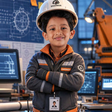 Personalized Future Engineer Digital Portrait | Custom Engineering Hero Artwork
