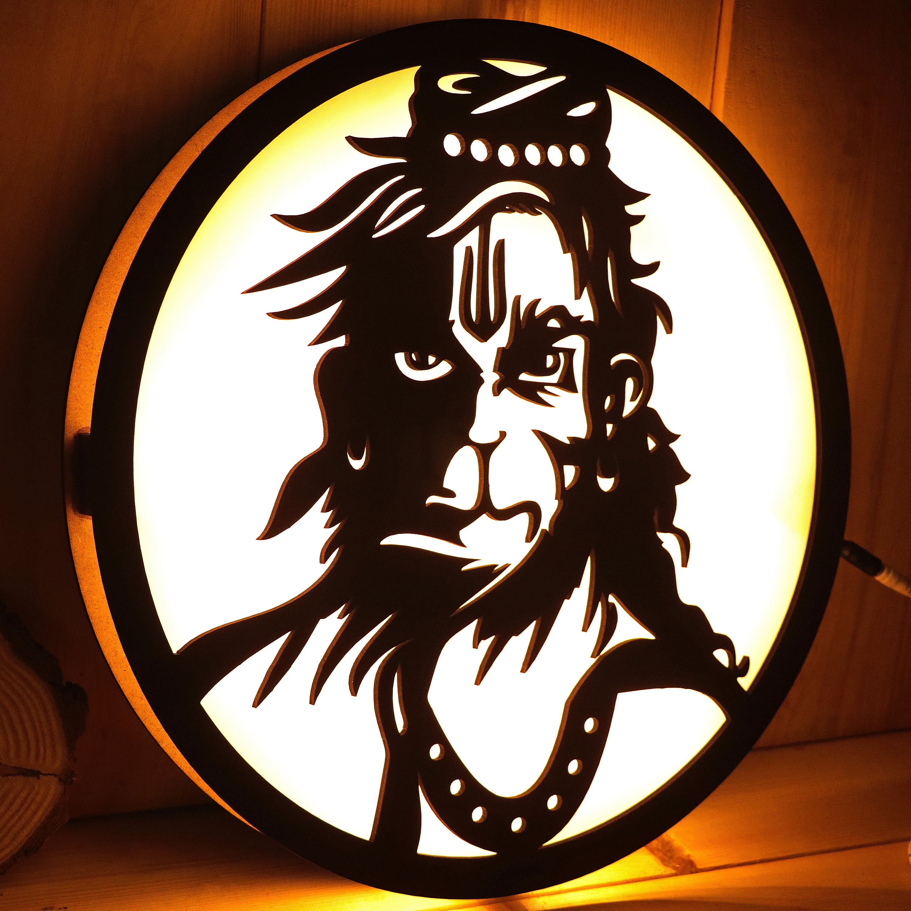 Hanuman Ji Light frame | Love Craft Gifts