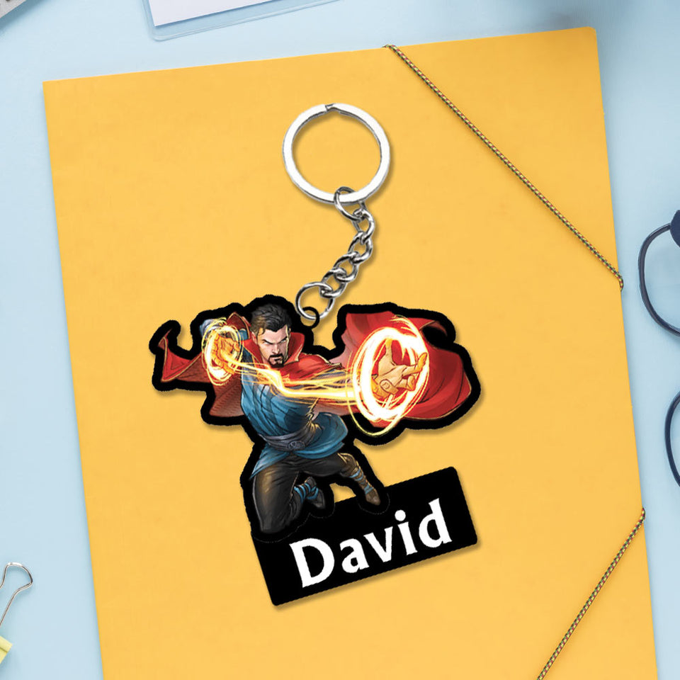 Avengers Keychain With Name | Love Craft Gifts