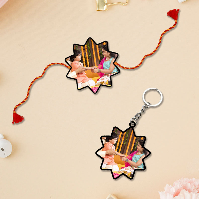 Rakhi Keychain Combo | Love Craft Gifts