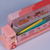 Space Bus Pencil Box-Pink