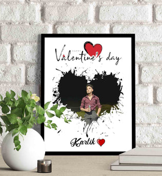 Valentine Special -Personalized Photo Frame For Loved One-8x12