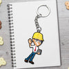 Engineer Keychain For Men