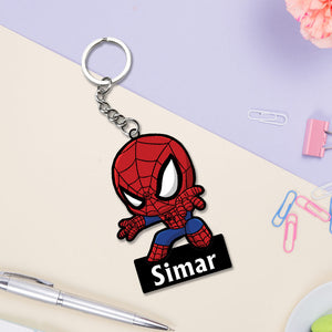 Avengers Keychain With Name | Love Craft Gifts