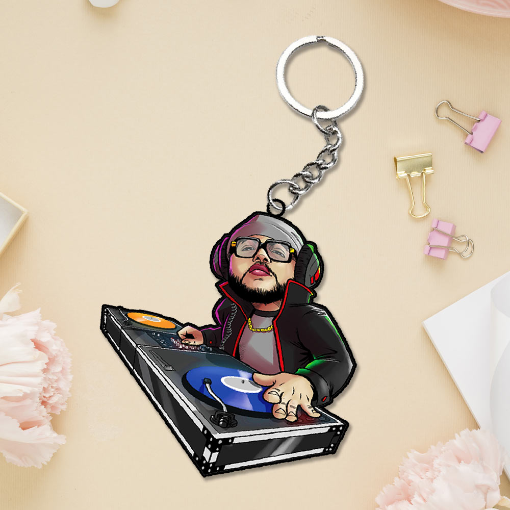 Musician Keychain | Love Craft Gifts