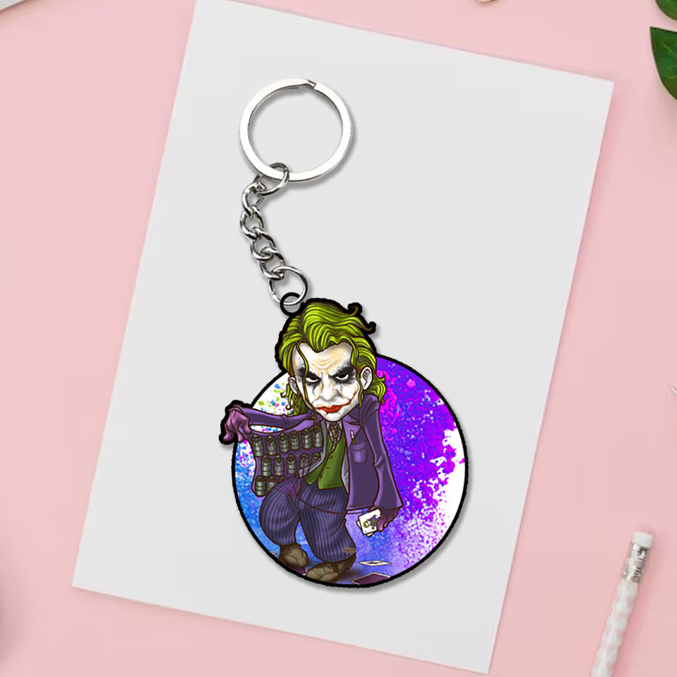 Joker Keychain