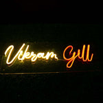 Customized Neon Name Light Frames