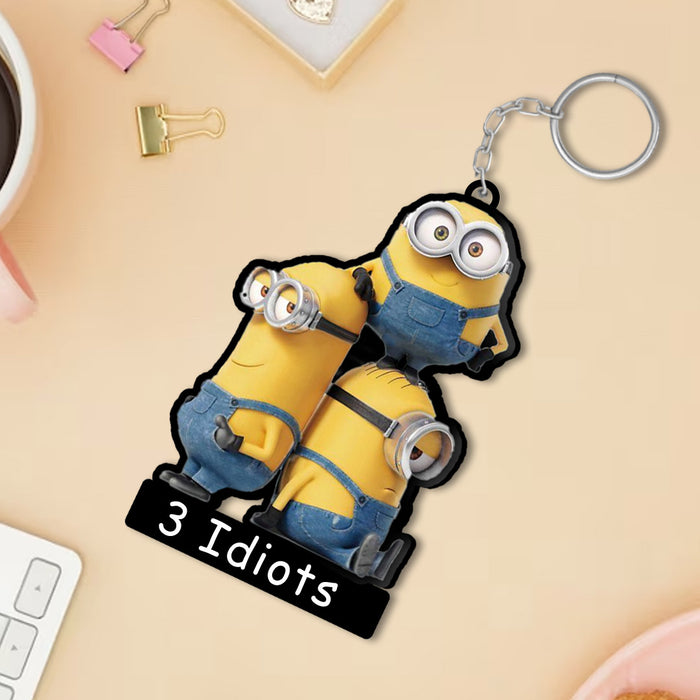 Minion Keychain With Name| Love Craft Gifts