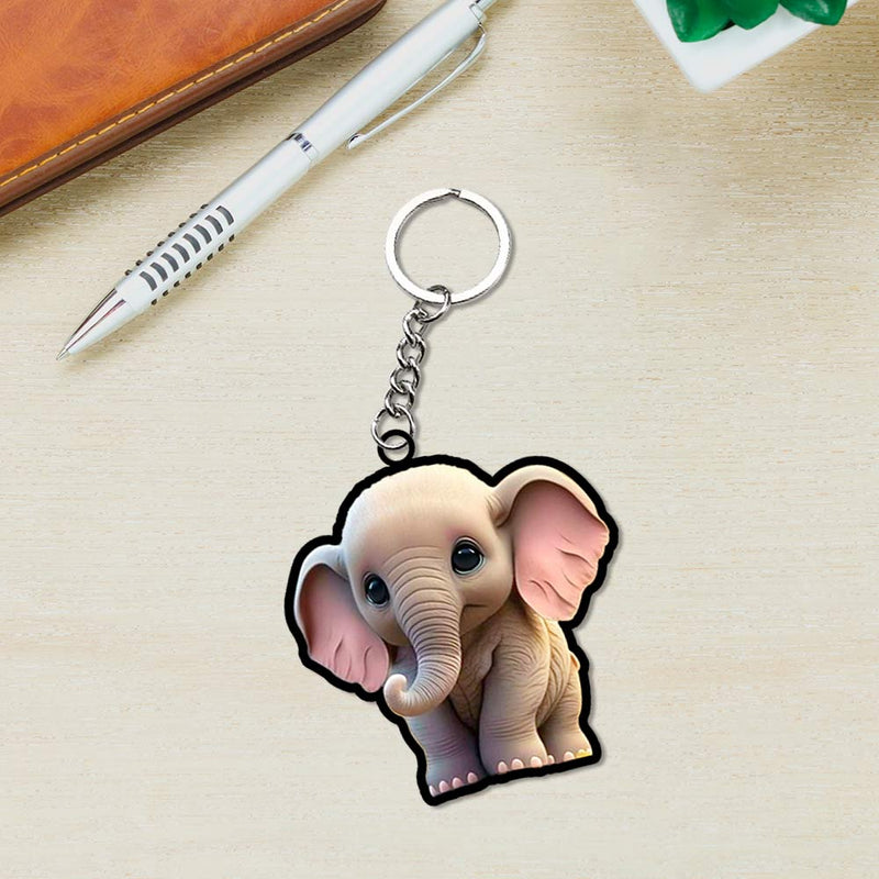 Cute Cartoonist Keychain | Love Craft Gifts