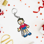 Doraemon Characters Keychain Or Keyrings With Name | Love Craft Gifts