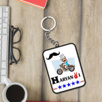Haryanvi Logo Keychain | Best Haryanvi Keyrings | Love Craft Gifts