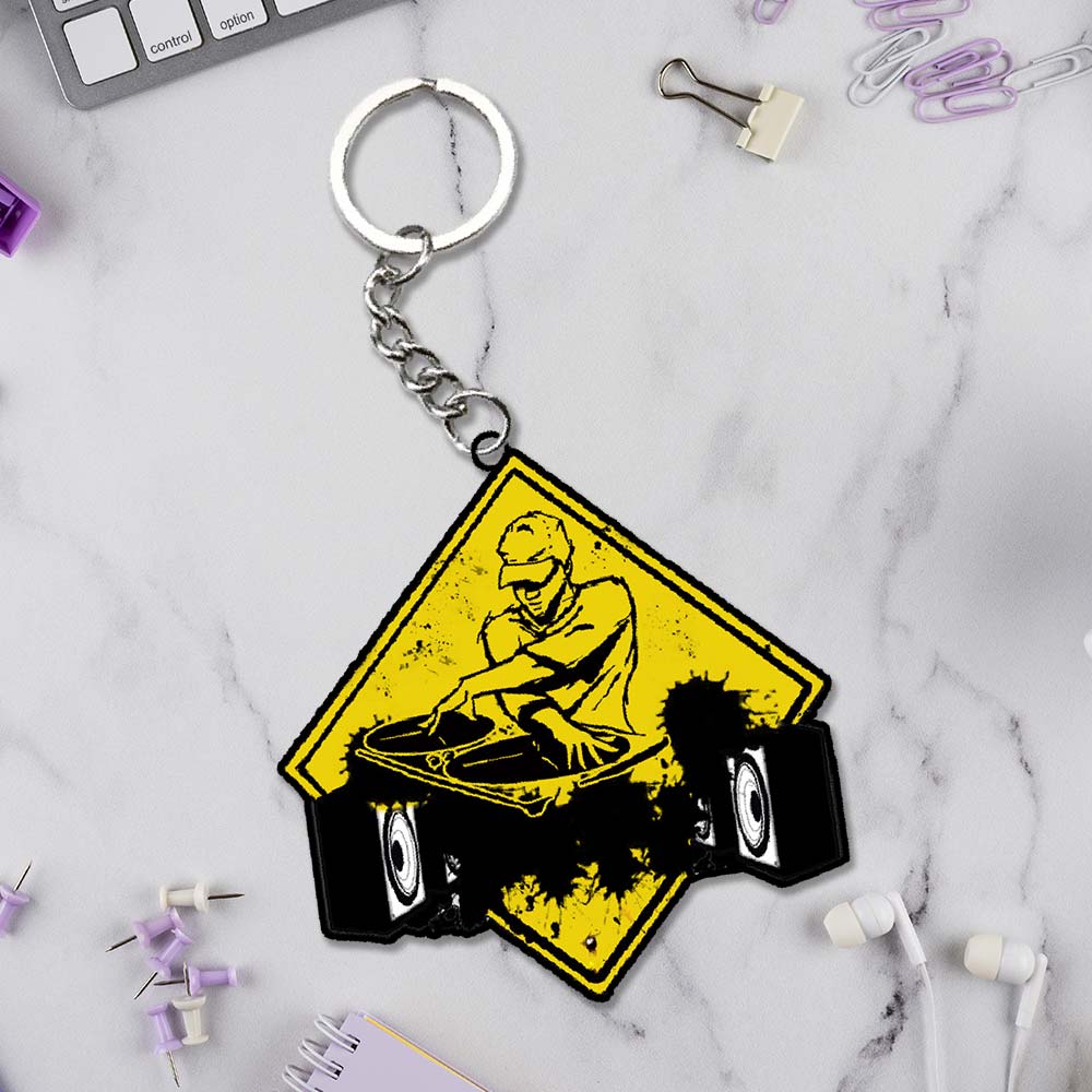 Musician Keychain | Love Craft Gifts