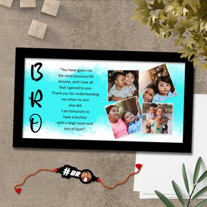 Photo Collage Frame-Rakhi Special Frame for Brother | Love Craft Gifts