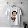 Men's White Iconic Mr. Bean T-Shirt | Love Craft Gifts