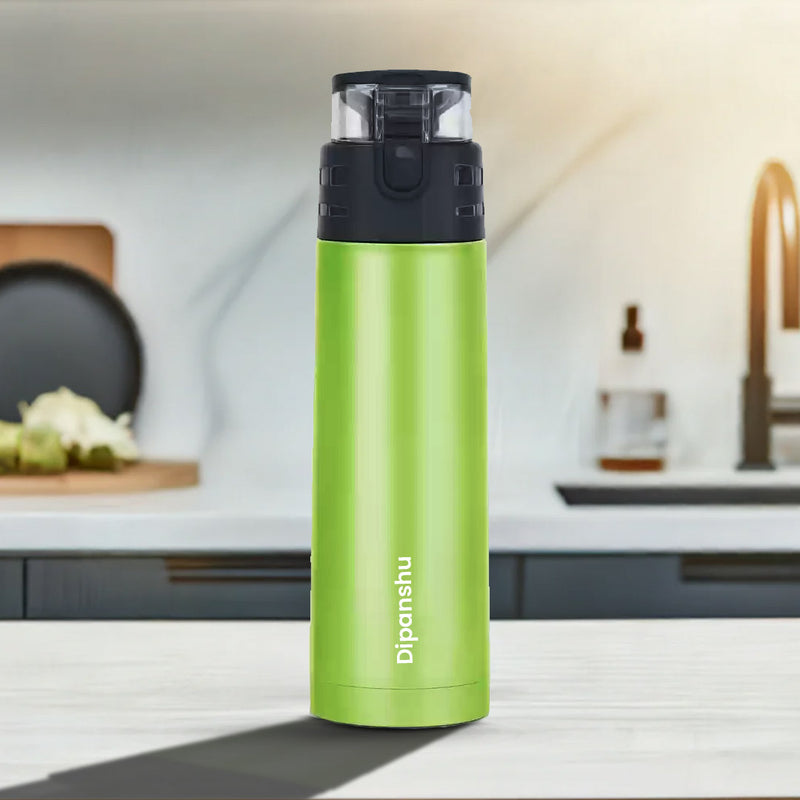 Personalized Milton Atlantis 600 Thermosteel Bottle - Hot & cold Water Bottle