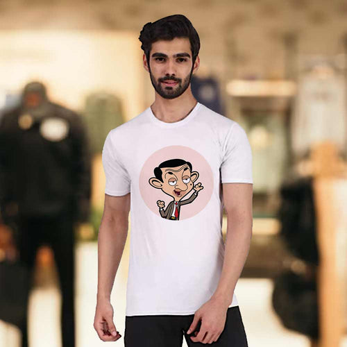 Men's White Mr. Bean T-Shirt | Love Craft Gifts