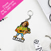 Musician Keychain With Name: Musician Keyrings | Love Craft Gifts