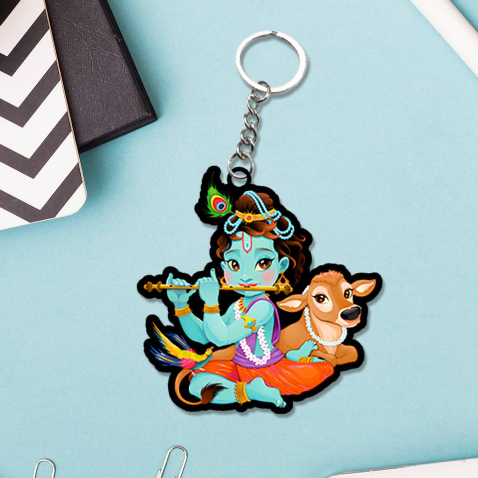 Krishna Keychain | Love Craft Gifts